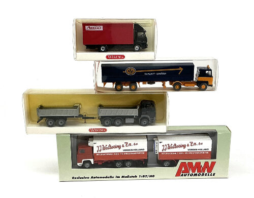 Lot 10911 *Spur H0 Konvolut Lastwagen 4tlg