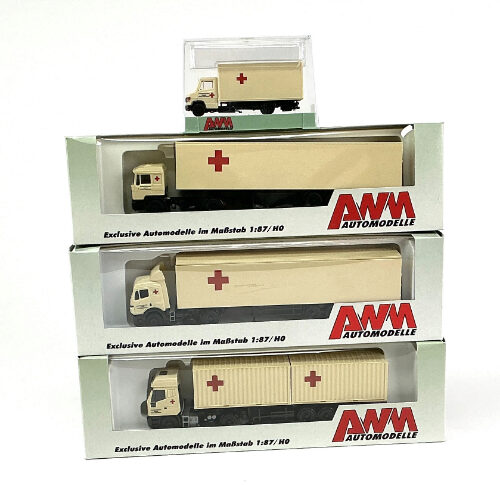 Lot 10918 *Spur H0 Konvolut Lastwagen 4tlg