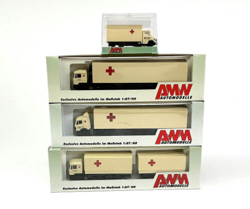 Lot 10919 *Spur H0 Konvolut Lastwagen 4tlg