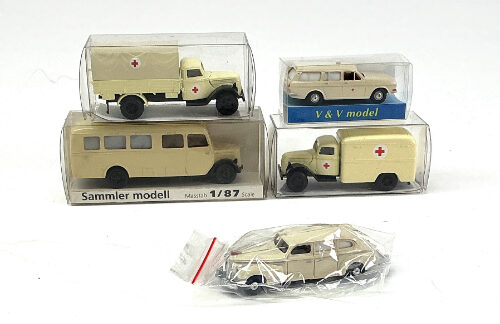 Lot 10926 *Spur H0 Konvolut Fahrzeuge 5tlg