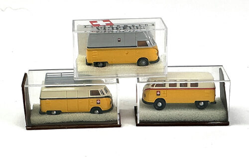 Lot 10931 *Spur H0 Konvolut Fahrzeuge Schweizer Post 3tlg