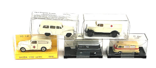 Lot 10945 *Spur H0 Konvolut Fahrzeuge 5tlg