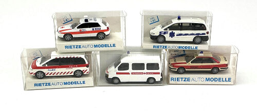 Lot 10955 *Spur H0 Konvolut Fahrzeuge 5tlg