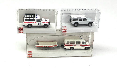 Lot 10993 *Spur H0 Konvolut Busch Fahrzeuge 3tlg