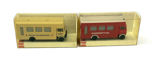 Lot 10998 *Spur H0 Konvolut Busch Fahrzeuge 2tlg