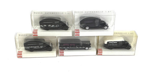 Lot 11030 *Spur H0 Konvolut Busch Fahrzeuge 5tlg