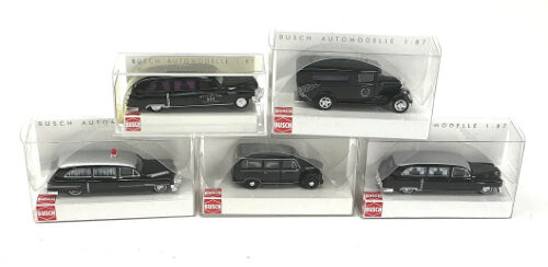 Lot 11031 *Spur H0 Konvolut Busch Fahrzeuge 5tlg