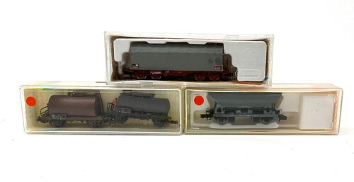 Lot 11116 *Spur N Konvolut Güterwagen 4tlg