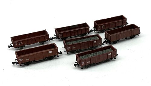 Lot 11120 *Spur N Konvolut Güterwagen 7tlg