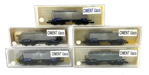 Lot 11127 *Spur N Konvolut Kesselwagen gealtert 5tlg