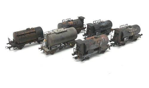 Lot 11149 *Spur H0 Konvolut Kesselwagen 6tlg