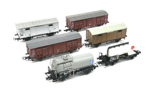 Lot 11196 *Spur H0 Konvolut Güterwagen 6tlg