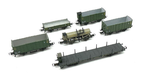Lot 11198 *Spur H0 Konvolut K.Bay.StsB. Güterwagen 6tlg