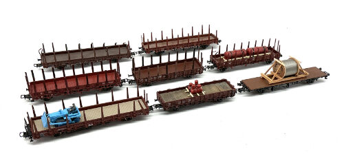 Lot 11205 *Spur H0 Konvolut Rungenwagen 8tlg