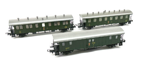Lot 11214 *Spur H0 Konvolut Liliput SBB Personenwagen 3tlg