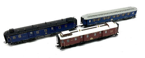 Lot 11244 *Spur H0 Konvolut Liliput+Trix CIWL Personenwagen 3tlg