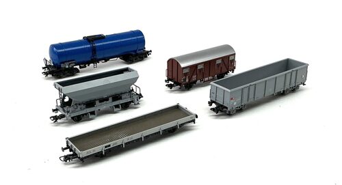 Lot 11328 *Spur H0 Konvolut  Märklin SBB Güterwagen 5tlg
