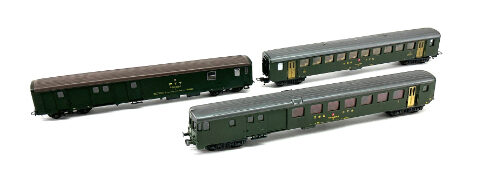 Lot 11351 *Spur H0 Konvolut SBB Personenwagen + Steuerwagen 3tlg