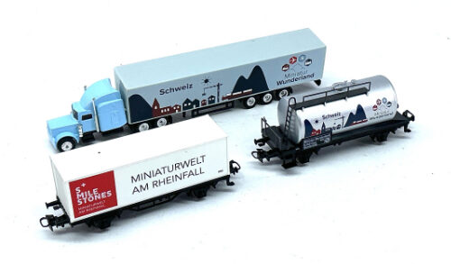 Lot 11380 *Spur H0 Konvolut Wagen und Lastwagen 3tlg