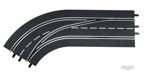 Lot 11399 *Carrera 30365 Digital Spurwechselkurve - rechts, aussen nach innen