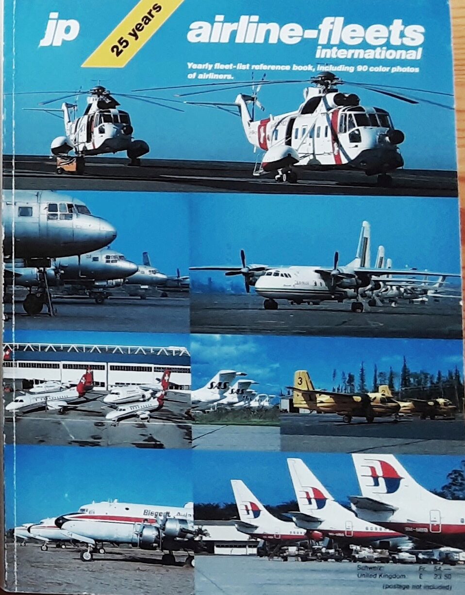 Buch B-2708 jp airline fleets international 1991 / 92 