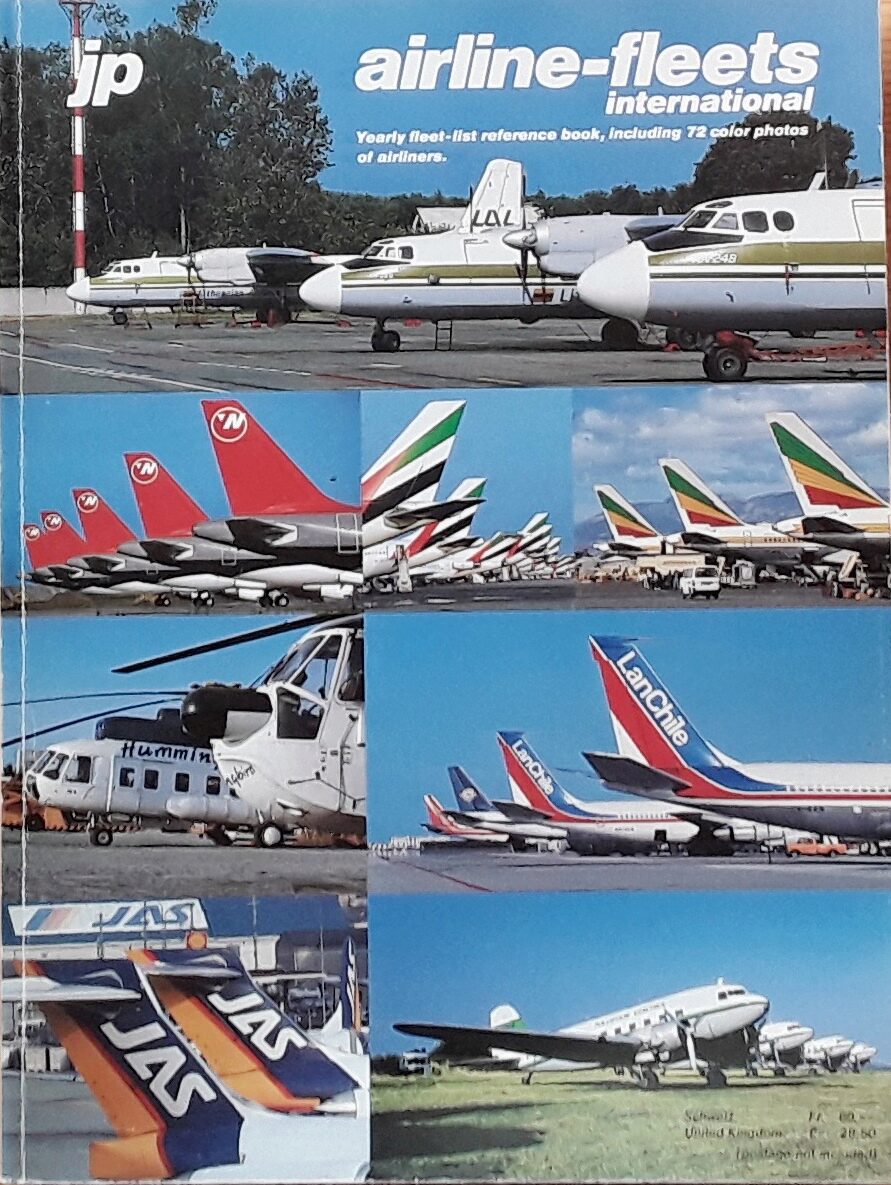 Buch B-2710 jp airline fleets international 1993 / 94 