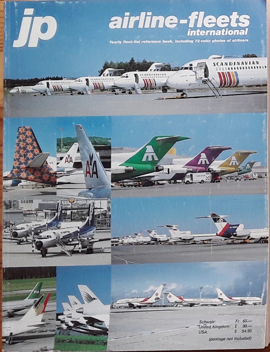 Buch B-2712 jp airline fleets international 1995 / 96 