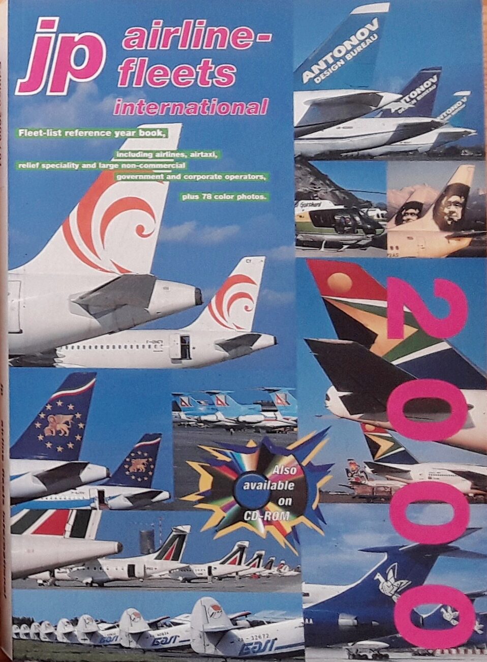 Buch B-2717 jp airline fleets international 2000 / 01 