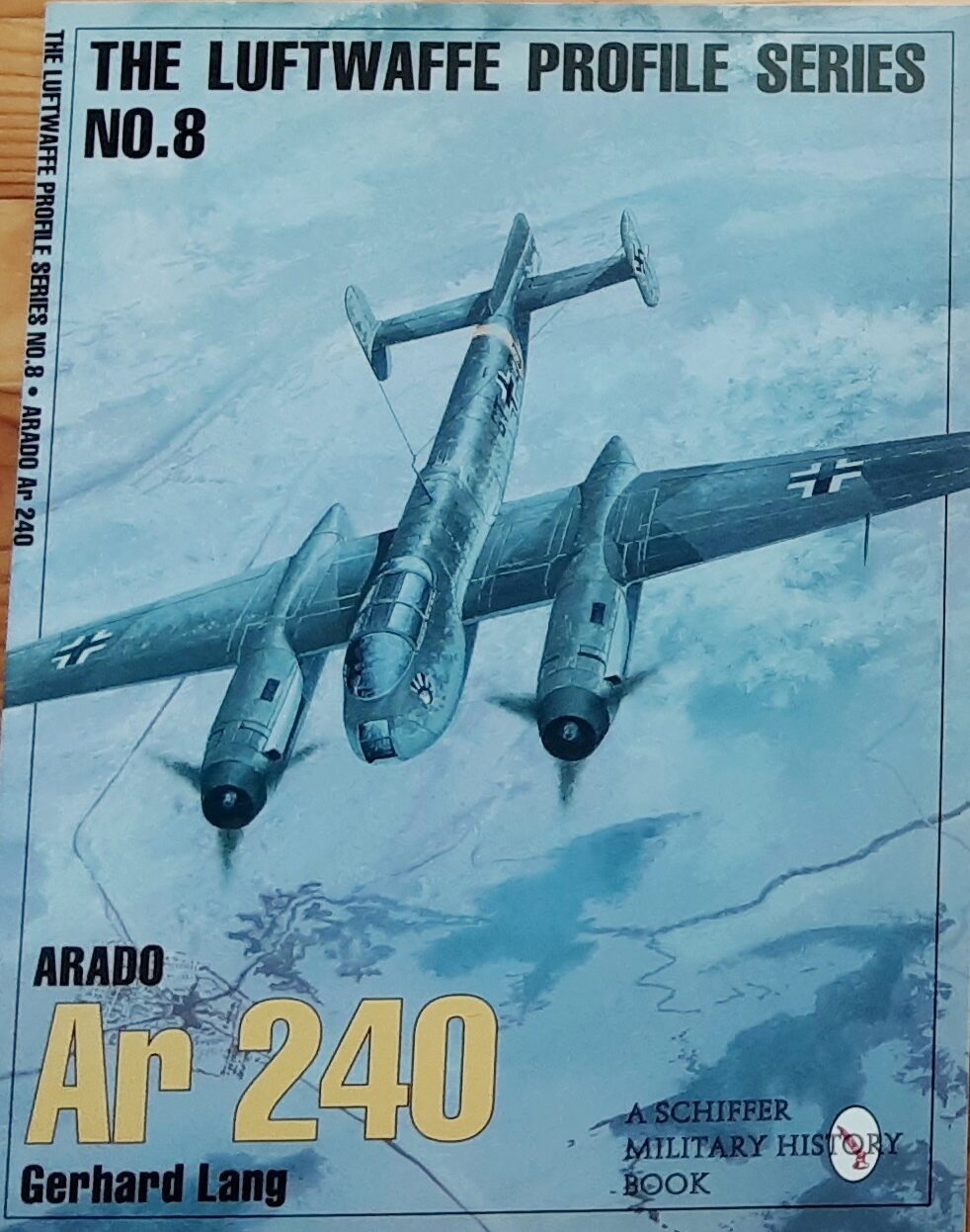 Buch B-2957 Arado Ar 240 The Luftwaffe Profile Series No. 8