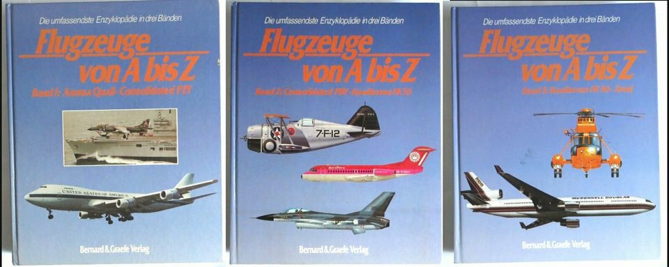 Buch B-660 *Flugzeuge von A bis Z Die umfassende Enzyklopädie in drei Bänden