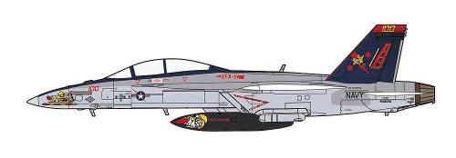 Hasegawa  02385 1/72 FA-18F Super Hornet, VFA11 red rippers CAG 2013