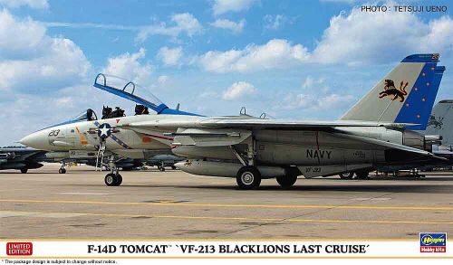 Hasegawa 602406 1/72 F-14D Tomcat, VF 213, Bl