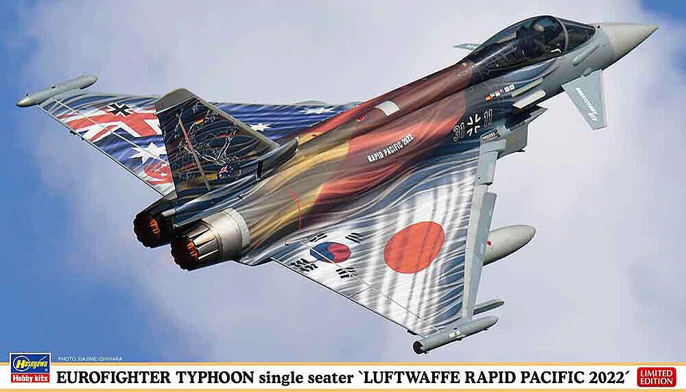 Hasegawa 2430 1/72 Eurofighter Typhoon, Luf
