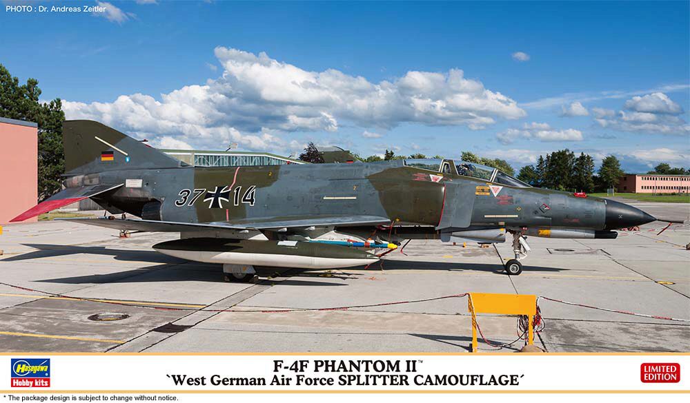 Hasegawa 2443 F-4F Phantom II, Luftwaf
