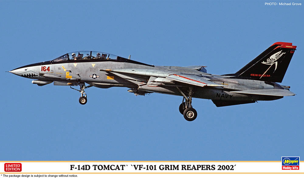 Hasegawa 2444 F-14D Tomcat VF-101 Grim