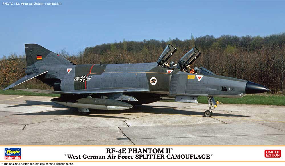 Hasegawa 2445 RF-4E Phantom II, Bundes