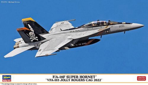 Hasegawa 602458 1/72 FA-18F Super Hornet, VFA-103 Jolly Rogers VAG002022