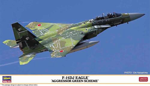 Hasegawa 602460 1/72 F-15DJ Eagle Aggressor Green Scheme
