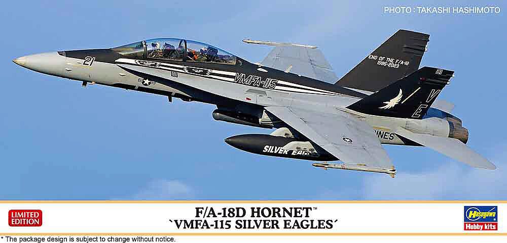 Hasegawa 2497 1/72 F/A-18D Hornet Vmfa-115