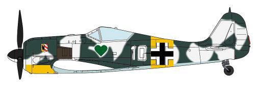 Hasegawa  07506 1/48 Focke-Wulf FW190A-4, Nowotny