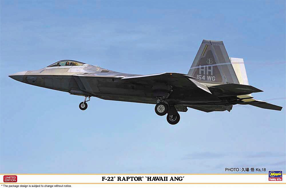 Hasegawa 7555 1/48 F-22 Raptor