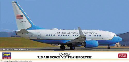 Hasegawa  10848 1/200 C-40B, US Air force VIP Transporter