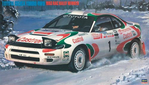 Hasegawa 20358 1/24 Toyota Celica Turbo 4WD,1993 RAC Sieger