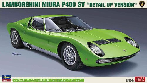 Hasegawa 620439 1/24 Lamborghini Miura P400 SV, Detail-Version