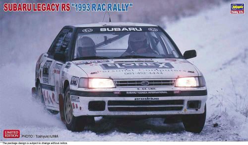 Hasegawa 20467 1/24 Subaru Legacy RS, 1993 RAC Rally