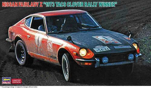 Hasegawa  20529 1/24 Nissan Fairlady Z, 1973 TACS Clover Rally