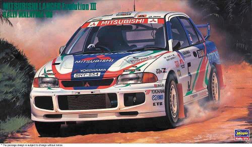 Hasegawa  20537 1/24 Mitsubishi Lancer GSR Evo III, Rally Malaysia 1996