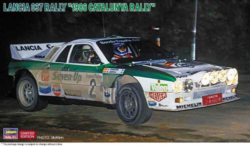 Hasegawa  20566 1/24 Lancia 037 Rally, 1986 Catalunya Rally