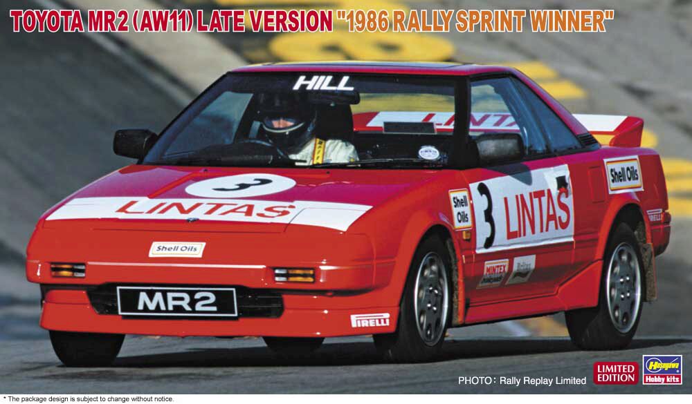 Hasegawa 20638 Toyota MR2, späte Versio