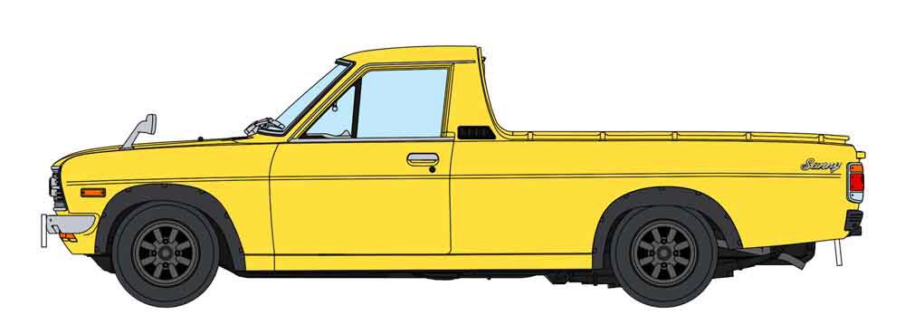Hasegawa 20641 Datsun Sunny Truck Fende